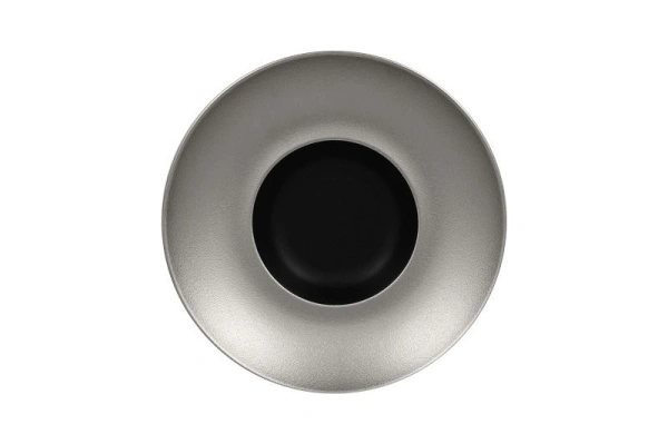 Talerz głęboki gourmet srebrny 26 cm METALFUSION - RAK PORCELAIN