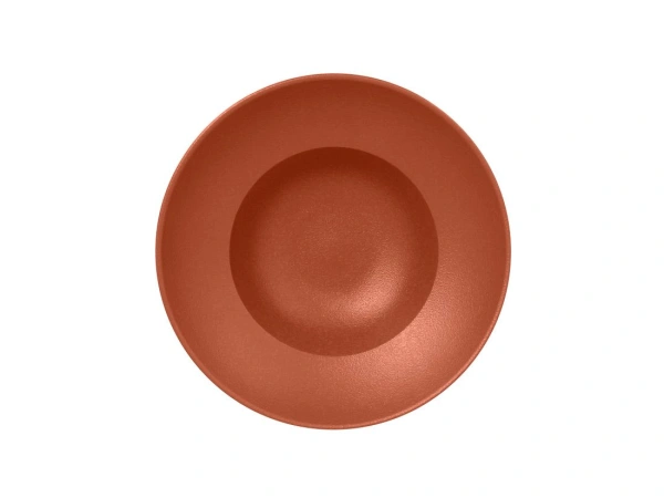 Talerz głęboki Magma 26 cm ceglasty NEOFUSION - RAK PORCELAIN