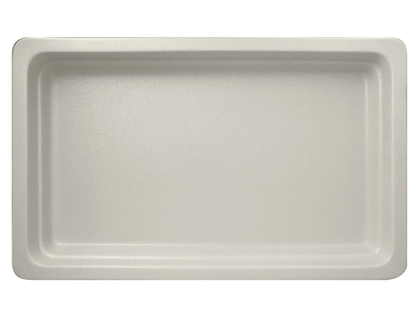 Pojemnik GN 1/2 h-2,2 cm z porcelany biały mat - RAK PORCELAIN
