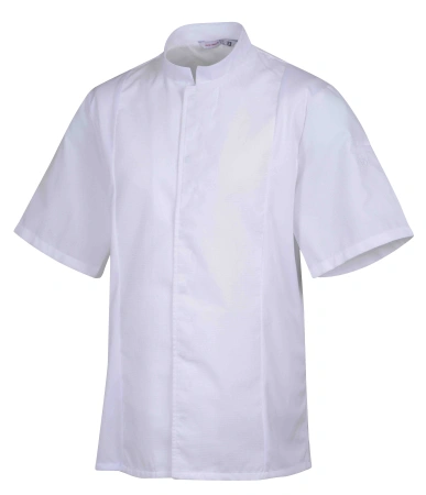 Bluza biała, krótki rękaw rozmiar XXXL SIAKA - ROBUR