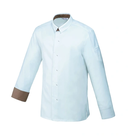 Bluza biała, długi rekaw rozmiar XXXL VEGO - ROBUR