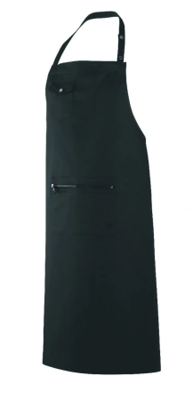 Fartuch czarny ALLURES – ROBUR