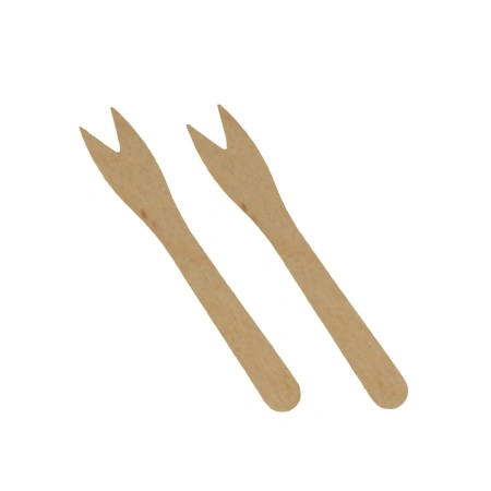 Mini widelczyk z drewna
