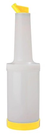 Butelka 2 litrowa żółta BAREQ