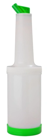 Butelka 1 litrowa zielona BAREQ