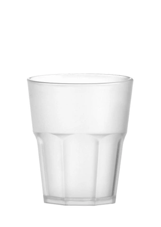Szklanka z poliwęglanu biała 200 ml