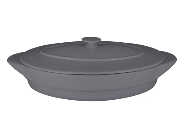 Pokrywa do brytfanny 1200 ml szara NEOFUSION ? RAK PORCELAIN