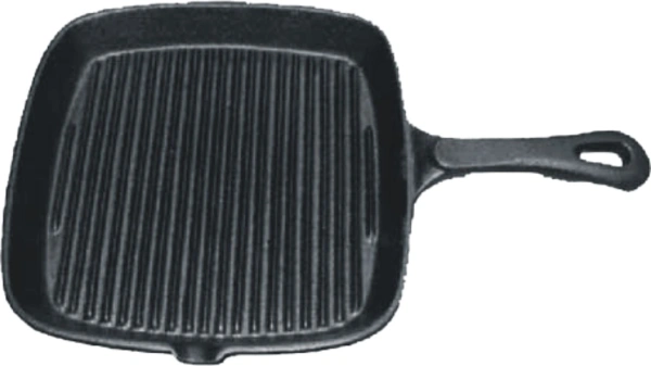 Patelnia grillowa prostokątna 23 x 23 cm