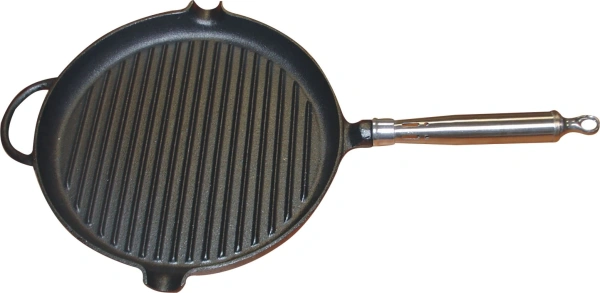 Patelnia grillowa okrągła śr. 28 cm
