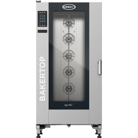 Piec konwekcyjno-parowy piekarski BakerTop Big plus z wózkiem, 16x (600x400 mm),P 38.5 kW, U 400 V