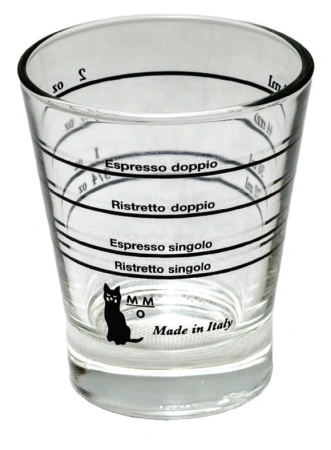 Szklana miarka do espresso 60ml