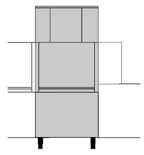 Narożny moduł mycia wstępnego do zmywarek KRUPPS EVOLUTION LINE
