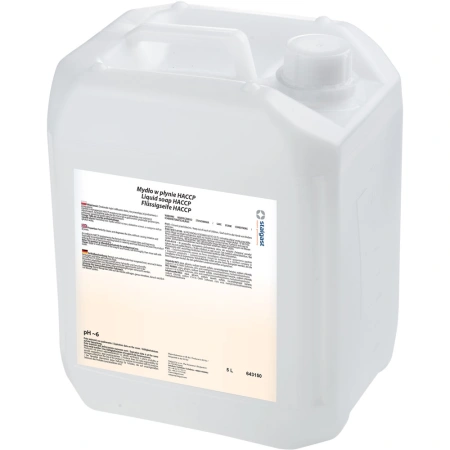 Mydło w płynie zgodne z HACCP, V 5 l