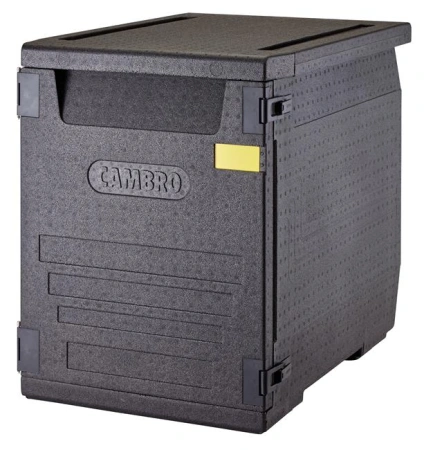 Pojemnik termoizolacyjny CAMBRO Cam GoBox® ładowany od przodu, 600x400 mm 155 l, z regulowanymi prowadnicami | Hendi EPP4060FADJR110