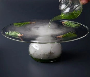 Talerz szklany 28 cm Owni - 100%Chef