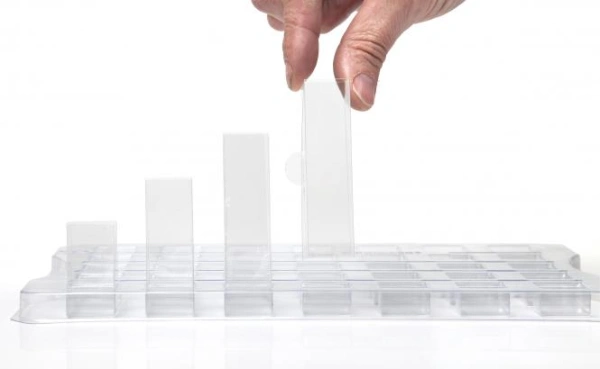 Formy jednorazowe - prostopadłościan 8 cm (100 szt.) - 100%Chef