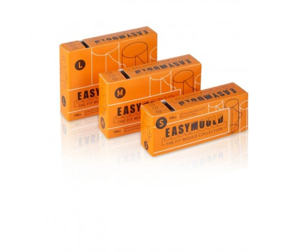 Formy jednorazowe - walec 2,5x8 cm (100 szt.) - 100%Chef