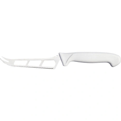 Nóż do serów miękkich z otworami L 150 mm biały