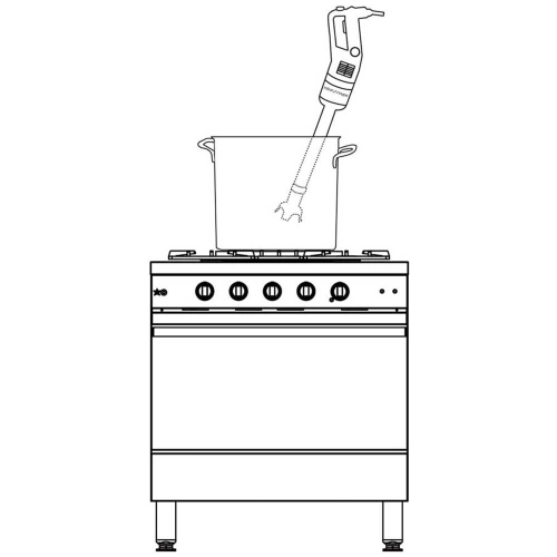 Mikser ręczny CMP 300 Combi 0,3 kW
