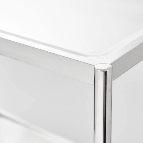 Wózek kelnerski 2-półkowy płaski bez rączek