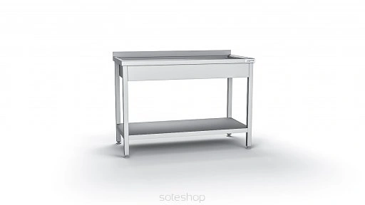 Stół nierdzewny do rozmrażania z basenem