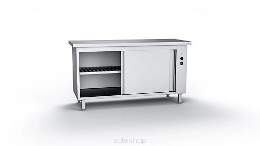 Stół ze stali nierdzewnej grzewczy przelotowy