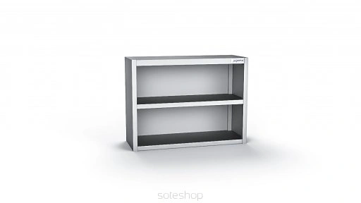 Szafka nierdzewna otwarta - szerokość 80-140 cm