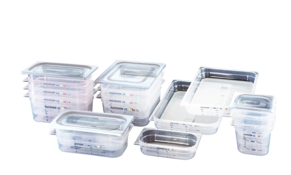 Pojemnik GN 1/3 z polipropylenu z systemem HACCP h-6,5 cm