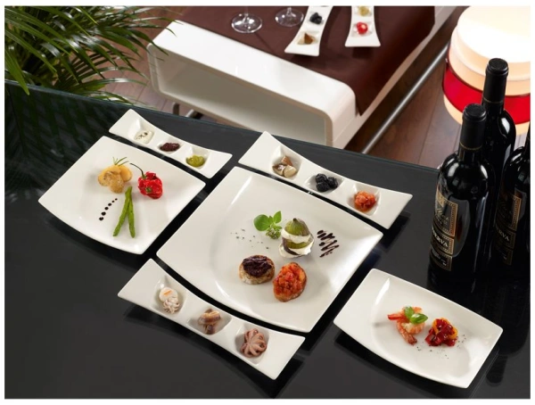 Talerz cocktailowy 32 x 9,5 cm MAZZA - RAK PORCELAIN