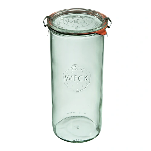 Słoik z pokrywką, uszczelką i 2 zapinkami 1550 ml WECK op. 6 szt. Słoik z pokrywką, uszczelką i 2 zapinkami 1550 ml WECK op. 6 szt.
