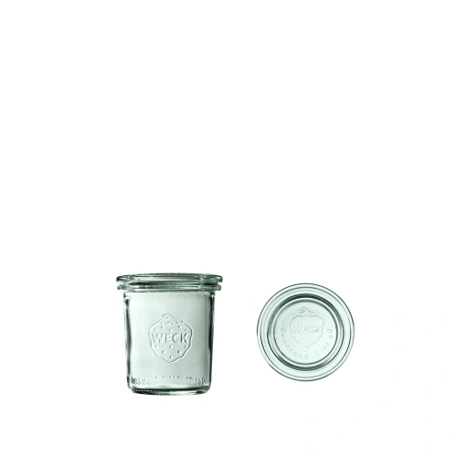 Słoik MINI-STURZ 140 ml z pokrywą - op. 12 szt - WECK Słoik MINI-STURZ 140 ml z pokrywą - op. 12 szt - WECK
