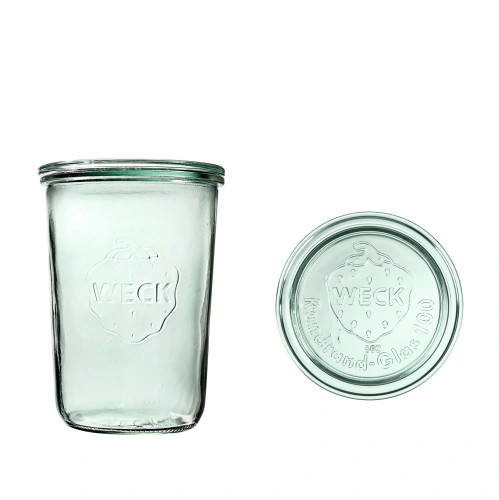 Słoik STURZ 850 ml z pokrywą - op. 6 szt - WECK Słoik STURZ 850 ml z pokrywą - op. 6 szt - WECK