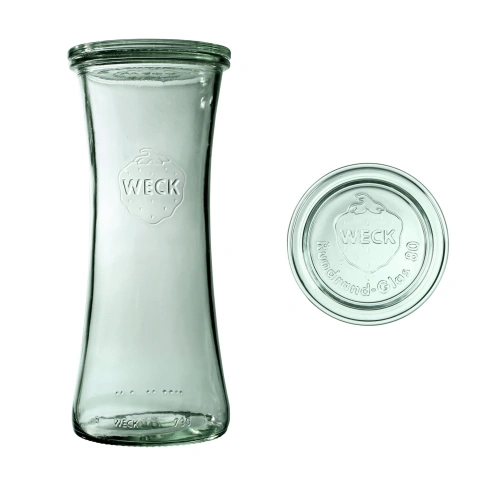 Słoik DELIKA 700 ml z pokrywą - op. 6 szt - WECK