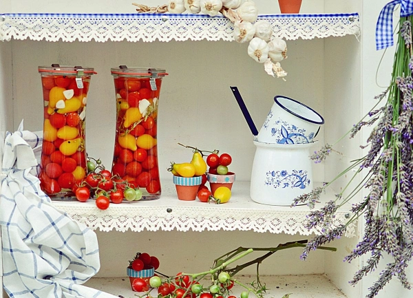 Słoik GLAS 200 ml z pokrywą, uszczelką i 2 zapinkami - op. 6 szt - WECK