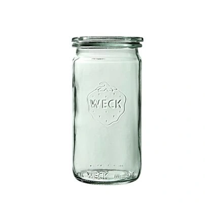 Słoik cylindryczny bez pokrywki 340 ml WECK op. 6 szt.