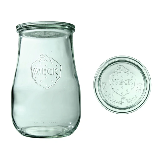 Słoik TULPE 2700 ml z pokrywą - op. 4 szt - WECK