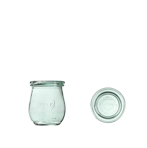 Słoik TULPE 220 ml z pokrywą - op. 12 szt - WECK