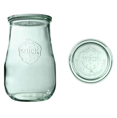 Słoik TULPE 1750 ml z pokrywą - op. 4 szt - WECK