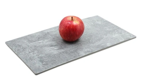 Taca GN 1/3 z melaminy szara dł. 32,5 cm - VERLO