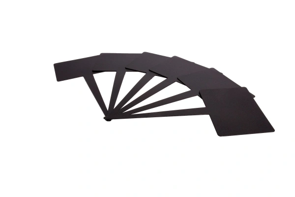 Stojak z polipropylenu 7,8 x 16 cm czarny - VERLO