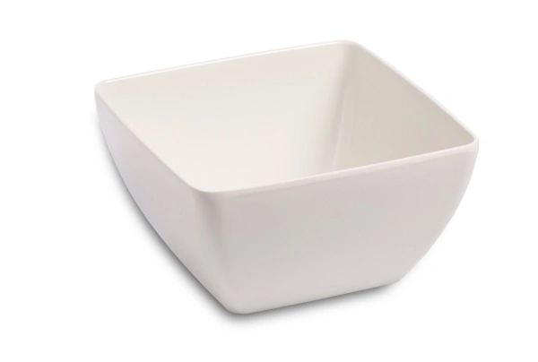 Miska bufetowa z melaminy h - 10 cm biała - VERLO