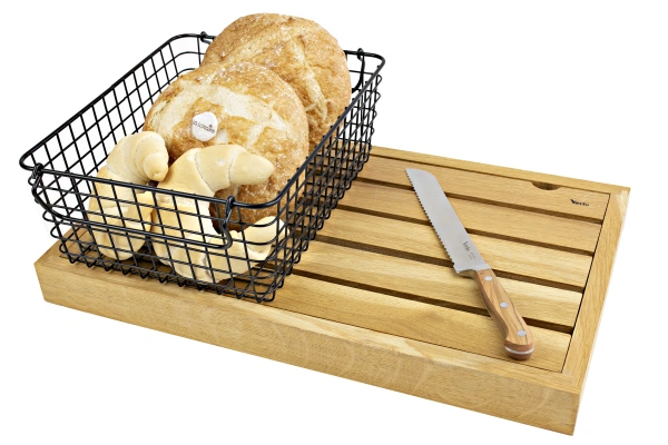 Kosz GN 1/1 metalowy czarny - VERLO