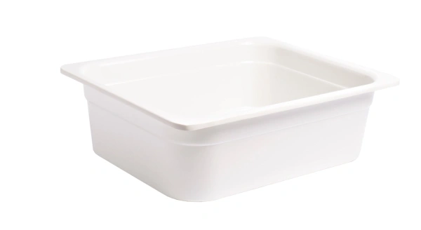 Pojemnik GN 1/2 h-10 cm z melaminy biały - VERLO