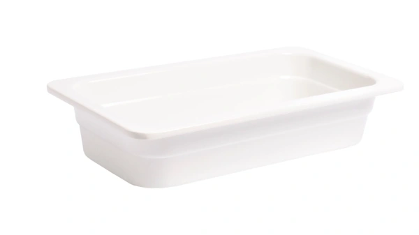 Pojemnik GN 1/3 h-6,5 cm z melaminy biały - VERLO