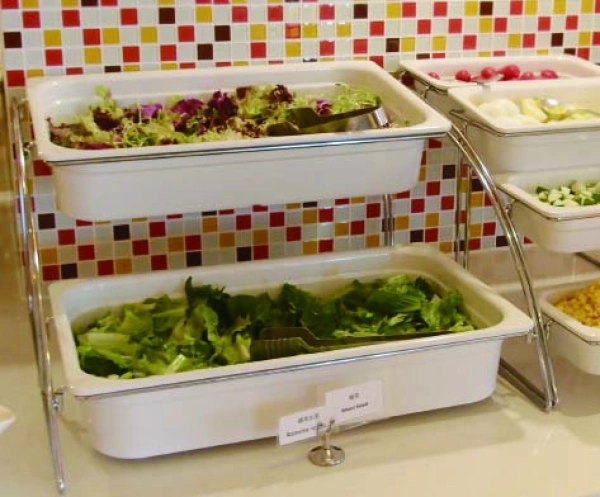 Pojemnik GN 1/6 h-10 cm z melaminy biały - VERLO