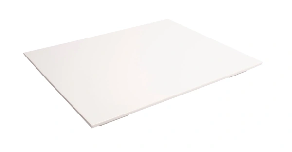 Taca 1/1 z melaminy h - 3 cm biała - VERLO