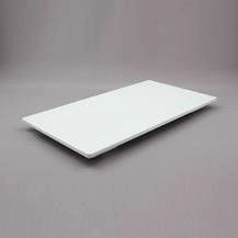 Taca 1/3 z melaminy h - 2 cm biała - VERLO