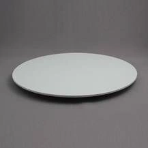 Taca okrągła z melaminy śr. 33 cm biała - VERLO