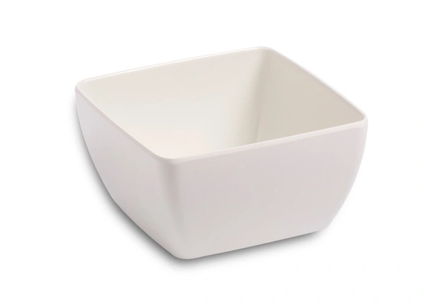 Miska bufetowa z melaminy h - 8,4 cm biała - VERLO