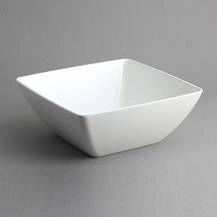 Miska bufetowa z melaminy h - 10,5 cm biała - VERLO